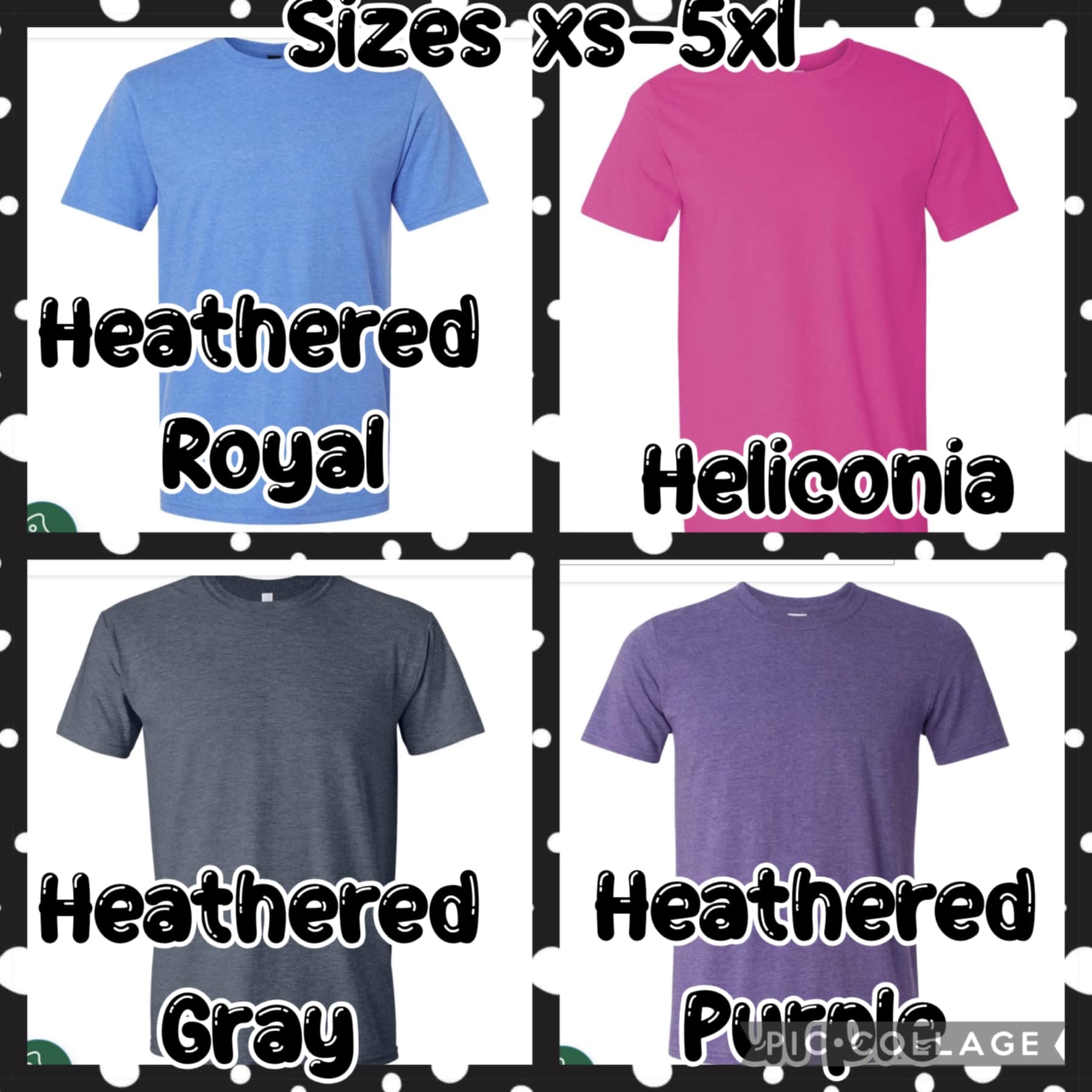 T-Shirt Colors